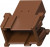 1-965641-2, Automotive Connectors 6P 2TAB PLUG BROWN CONNECTOR HOUSING