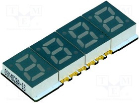 OSK4028A-LR, Дисплей: LED, 7-сегментный, 7мм, 0,28", II.зн: 4, красный, 2-10мкд OSK4028A-LR, Дисплей: LED, 7-сегментный, 7мм, 0,28", II.зн: 4, красный, 2-10мкд