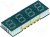OSK4028A-LR, Дисплей: LED, 7-сегментный, 7мм, 0,28", II.зн: 4, красный, 2-10мкд