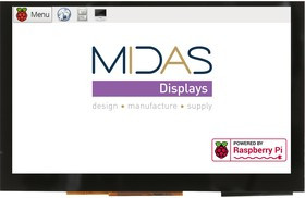 MDT0500D2IHC-HDMI, TFT ЖК-дисплей, 5 ", 800 x 480 Pixels, Ландшафтный, RGB, 5В