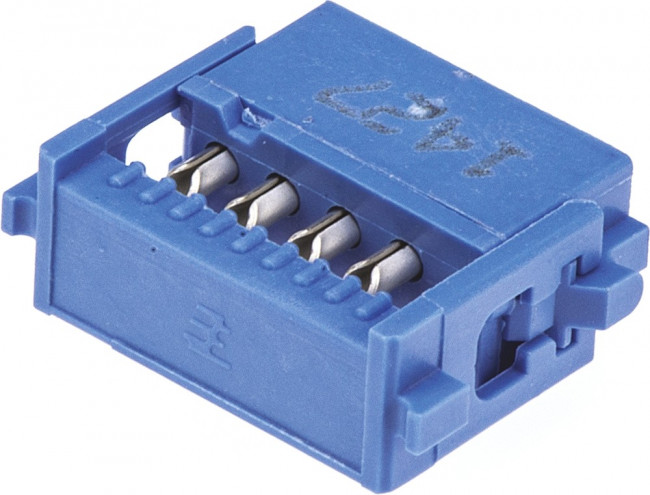 1658526-5, Conn IDC Connector F 10 POS 2.54mm IDT RA Cable Mount