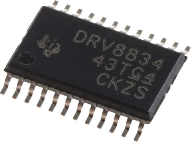 DRV8834PWP, Драйвер шагового или DC двигателя [HTSSOP-24 EP]