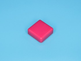 SWT-9S-R, Колпачок квадратный для тактовой кнопки, красный