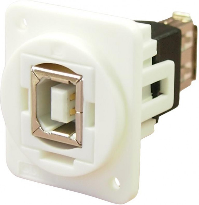 CP30207NXW, Адаптер USB, Plain Hole, Гнездо USB Типа B, Гнездо USB Типа A, USB 2.0, FT CP30207NXW, Адаптер USB, Plain Hole, Гнездо USB Типа B, Гнездо USB Типа A, USB 2.0, FT