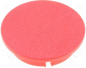 G4312.0021, Заглушка, пластмасса, красный, распорным стержнем