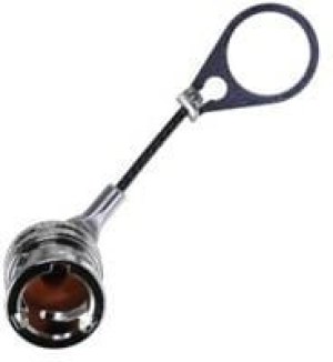 RFI75-13-D3, RF Connector Accessories TRB Jack RFI Cap w/ 3" SS Lanyard RFI75-13-D3, RF Connector Accessories TRB Jack RFI Cap w/ 3" SS Lanyard