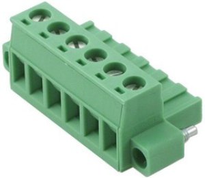 1786873, Pluggable Terminal Blocks 6 Pos 5mm pitch Plug 24-12 AWG Screw