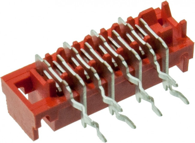 338070-8, Разъем Micro-Match-8 розетка на плату 1,27мм, 8 контактов