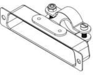 M850494823F, Strain Relief Backshell 180° 3 Shell Size Cadmium Steel