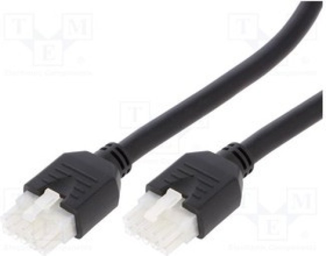MX-245136-0220, Кабель: Mega-Fit-Mega-Fit, "мама", Mega-Fit, 5,7мм, PIN: 2, 23А
