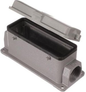 09340100202, Heavy Duty Power Connectors BS SURFACE 4 PEGS HAN HVE
