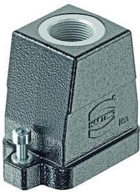 19390060406, Heavy Duty Power Connectors 6 HP Screw Down Hood Top EntryM25