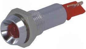 SMBD 06004, Индикат.лампа: LED, вогнутый, 24-28ВDC, Отв: d6,2мм, IP67, металл SMBD 06004, Индикат.лампа: LED, вогнутый, 24-28ВDC, Отв: d6,2мм, IP67, металл