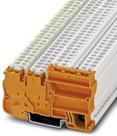 3209086, DIN Rail Terminal Blocks STIO-IN 2.5/3-PE OG