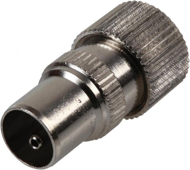 PSG08351, TV Coax Plug, Metal, 10 Pack