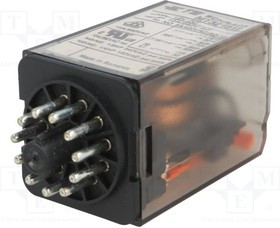 MT321012, Реле: электромагнитное, 3PDT, Uобмотки: 12ВDC, 10A/250ВAC, 110Ом