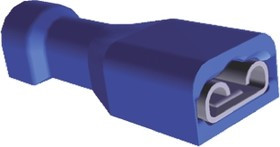 3-520124-2, TERMINAL, FEMALE DISCONNECT 0.187IN BLUE