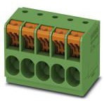 1017524, PCB Terminal Block, 6.35mm Pitch, Right Angle, Push-In, 5 Poles 1017524, PCB Terminal Block, 6.35mm Pitch, Right Angle, Push-In, 5 Poles
