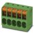 1017524, PCB Terminal Block, 6.35mm Pitch, Right Angle, Push-In, 5 Poles 1017524, PCB Terminal Block, 6.35mm Pitch, Right Angle, Push-In, 5 Poles