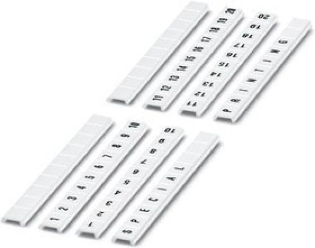 0808710, Terminal Block Tools & Accessories ZBF 6: UNBEDRUCKT MARKER STRIP 10 SECT 0808710, Terminal Block Tools & Accessories ZBF 6: UNBEDRUCKT MARKER STRIP 10 SECT