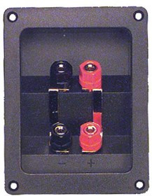 50-1280, BINDING POST, SPEAKER TERMINAL, BLK/RED