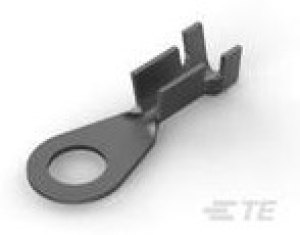 60771-2, Ring Tongue Terminal 14-18AWG Brass 18.64mm Tin Reel/Strip