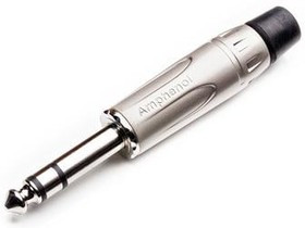 ACPS-KN-AU, Phone Connectors 1/4" K SERIES PHONE STR STEREO GOLD