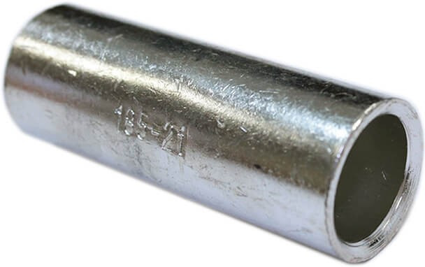 Гильза соединительная луженая ГМЛ 185-21мм УХЛ3 опрес. медь ЗЭТАРУС zeta11422