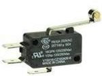 V15H16-CZ100A06-K, Микропереключатель SNAP ACTION; с рычагом (с роликом); SPDT