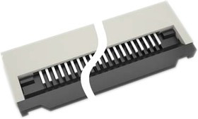 DS1020-11-10-VBT1XR, (FPC-10), Разъем: FFC (FPC), горизонтальный, PIN: 10, ZIF, SMT, луженые