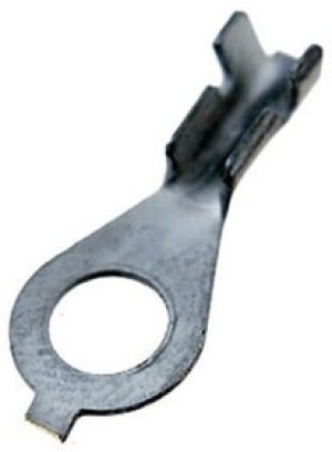 160101-2, Ring Tongue Terminal 16-20AWG Brass 19.9mm Tin T/R