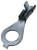 160101-2, Ring Tongue Terminal 16-20AWG Brass 19.9mm Tin T/R