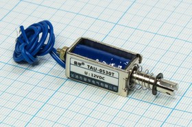 Электромагнит-соленоид; № 14751 электромагнит 12В\ 0,3А\ 30x15x13\2L\TAU-0530T\