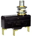 BZ-2RQ1-D6, Switch Snap Action N.O./N.C. SPDT High Overtravel Plunger 16A 480VAC 250VDC 186.42VA 3.61N Panel Mount Quick Connect BZ-2RQ1-D6, Switch Snap Action N.O./N.C. SPDT High Overtravel Plunger 16A 480VAC 250VDC 186.42VA 3.61N Panel Mount Quick Connect