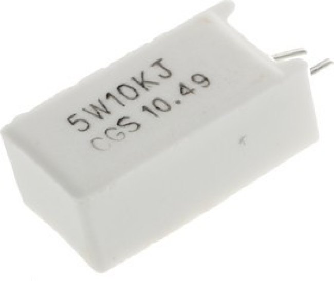 SQMR510KJ, Резистор в сквозное отверстие, 10 кОм, Серия SQ, 5 Вт, ± 5%, Радиальные Выводы, 350 В SQMR510KJ, Резистор в сквозное отверстие, 10 кОм, Серия SQ, 5 Вт, ± 5%, Радиальные Выводы, 350 В