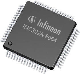 IMC102TF064XUMA1, Motor Controller 3.3V 64-Pin LQFP T/R