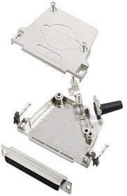 6355-0047-14, DC-37 Socket D-Sub Connector Kit, Zinc