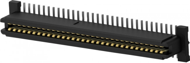 5146893-1, Female Backplane Connector, Surface Mount, 64-Contacts, 1mm Pitch, Solder Termination