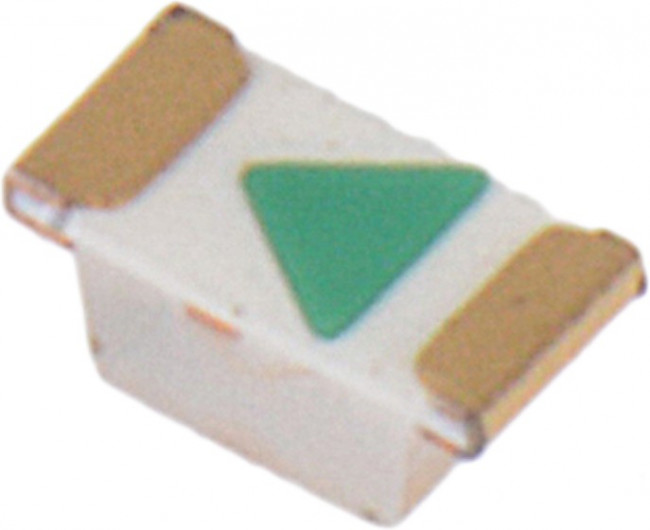 KPH-1608SGC, Светодиод smd 1,6х0,8мм/зеленый/568нм/ 3-12мкд/прозрачный/120°