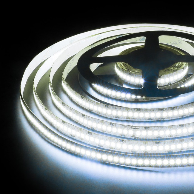 2835 24V 240Led 16W IP65 / Лента светодиодная 240Led 16W IP65 6500K холодный белый