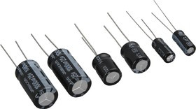 ECAP (К50-35), 220 мкФ, 100 В, 105°C, TK 13X20, TKR221M2AJ20, Конденсатор электролитический алюминие