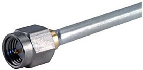 11_SMA-50-4-50/133_NE, 50 Straight Cable Mount, SMA Connector, Plug, Coaxial