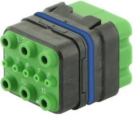 936013987, 93601 Heavy Duty Power Connector Housing, M32 Thread 936013987, 93601 Heavy Duty Power Connector Housing, M32 Thread