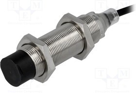 E2BM18LN16WPB22M, Датчик индуктивный, 10-30ВDC, М18, Подключение провод 2м, IP67