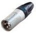 NC3MXX, XLR Connectors 3P MALE CABLE CONN NICKEL HOUSING NC3MXX, XLR Connectors 3P MALE CABLE CONN NICKEL HOUSING