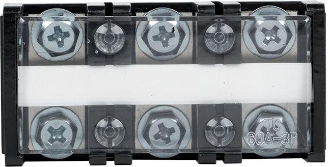 Терминал клеммный TC-603 до 16кв.мм 60А 3 клеммные пары EKF tc-603