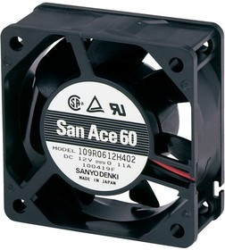 Вентилятор Sanyo Denki 109R0612H4021 60x25мм 12V 0.11A
