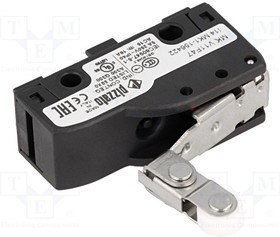 MKV11F47, Микропереключатель SNAP ACTION, с рычагом (с роликом), SPDT