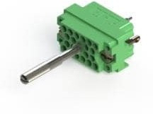 516-020-000-101, Rack &amp; Panel Connectors 20P PLUG 516 SERIES