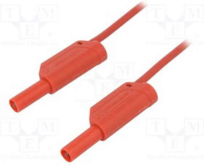 VSFK50001150-RT, Измерительный провод, 16А, с осевым гнездом 4мм,в корпусе